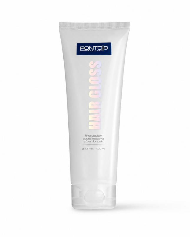 Hair Gloss Styling 120ml – Finalizador Pós-Escova para Todos os Tipos de Cabelo