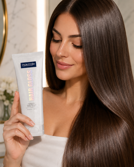 Hair Gloss Styling 120ml – Finalizador Pós-Escova para Todos os Tipos de Cabelo