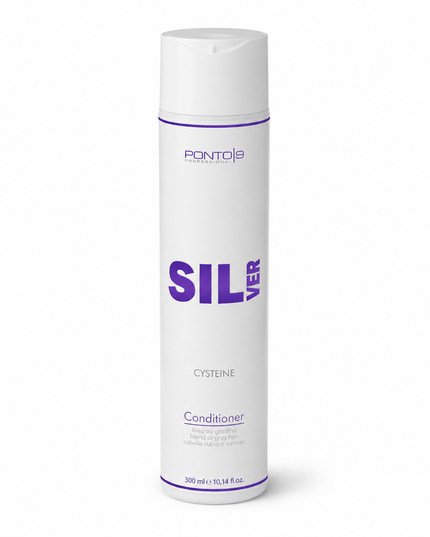 Silver Conditioner 300ml – Condicionador Matizador para Cabelos Loiros, Brancos e Grisalhos