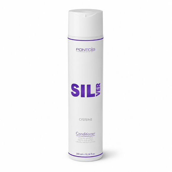 Silver Conditioner 300ml – Condicionador Matizador para Cabelos Loiros, Brancos e Grisalhos