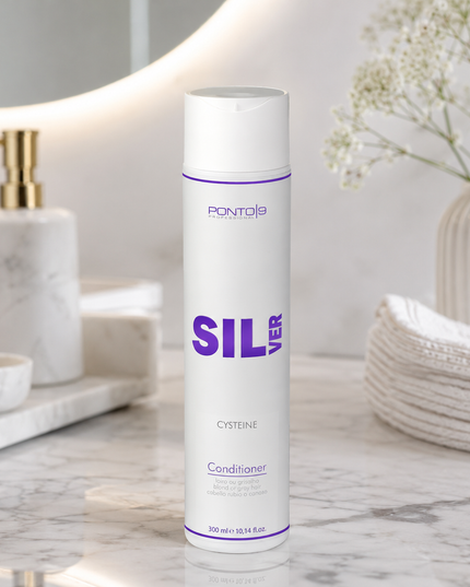 Silver Conditioner 300ml – Condicionador Matizador para Cabelos Loiros, Brancos e Grisalhos