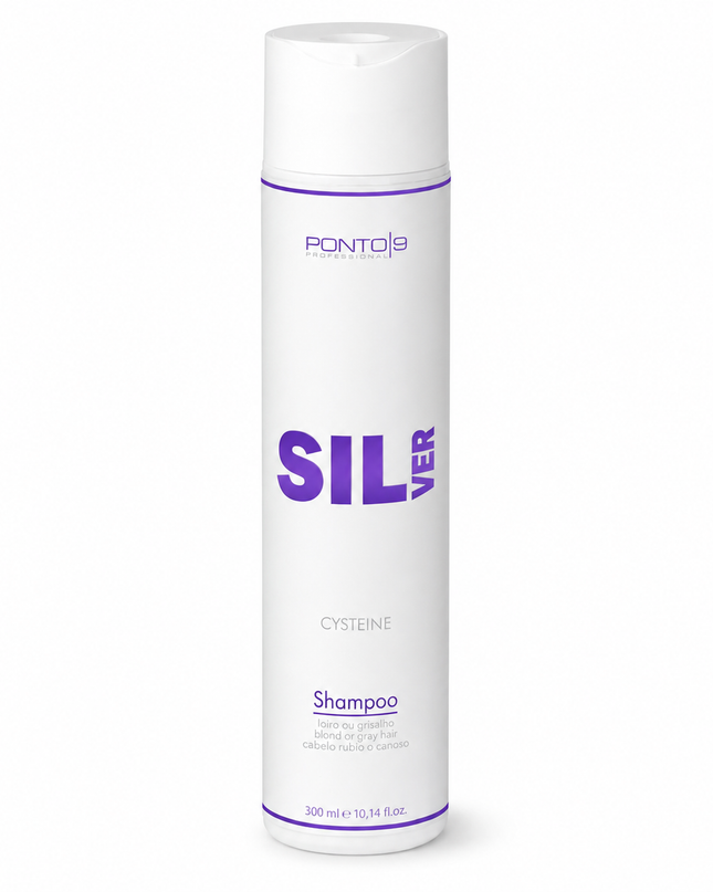 Silver Shampoo 300ml – Shampoo Matizador para Loiros, Brancos e Grisalhos