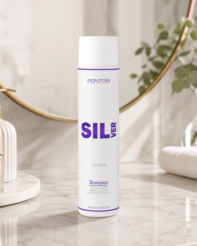 Silver Shampoo 300ml – Shampoo Matizador para Loiros, Brancos e Grisalhos