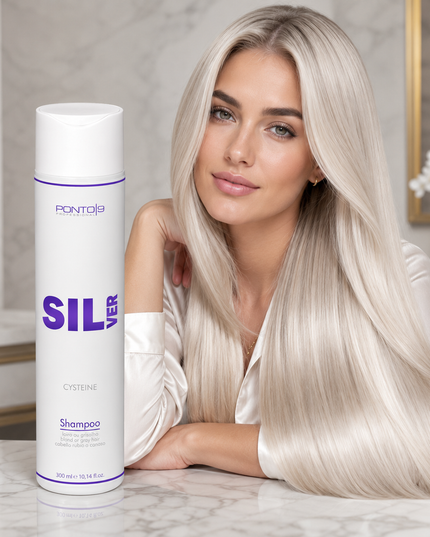 Silver Shampoo 300ml – Shampoo Matizador para Loiros, Brancos e Grisalhos