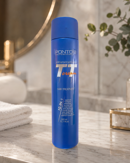 TT Cream 3D Treatment 300ml – Nutrição e Reparação da Fibra Capilar
