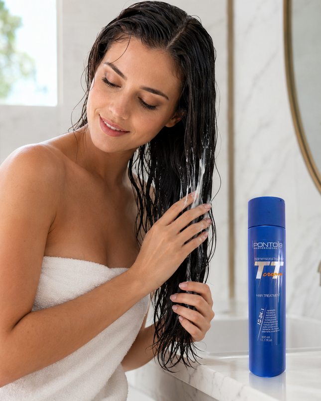 TT Cream 3D Treatment 300ml – Nutrição e Reparação da Fibra Capilar