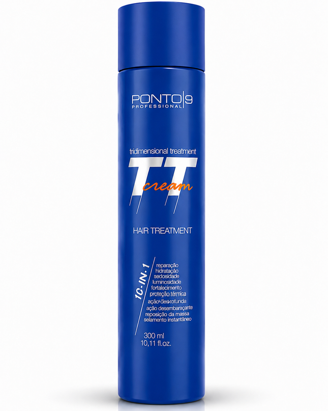 TT Cream 3D Treatment 300ml – Nutrição e Reparação da Fibra Capilar