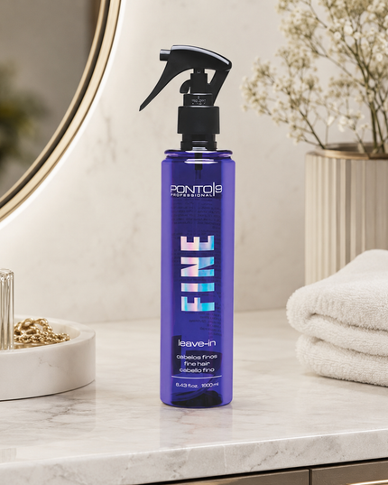 Fine Leave-in Spray 250ml – Desembaraço, Leveza e Brilho para Cabelos Finos