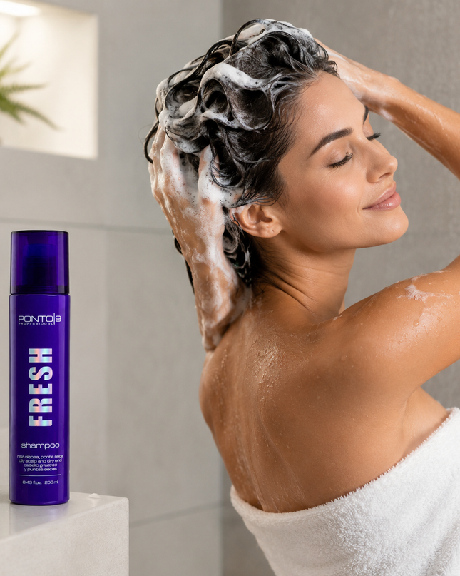 Fresh Kit Ponto 9 – Tratamento para Raiz Oleosa e Pontas Secas
