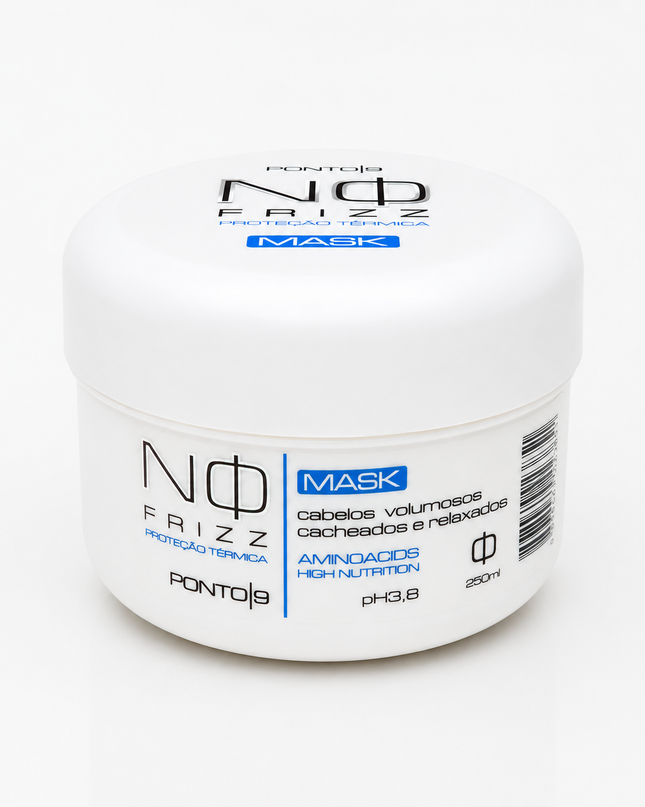 No Frizz Mask 250ml – Máscara para Cachos Definidos e Controle do Volume