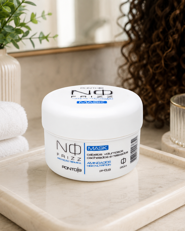 No Frizz Mask 250ml – Máscara para Cachos Definidos e Controle do Volume