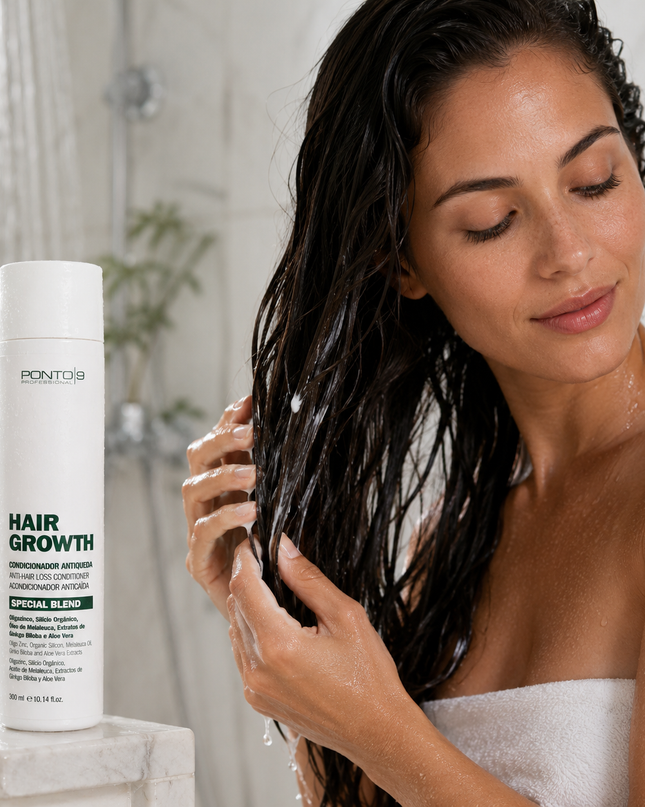 Hair Growth Condicionador 300ml – Condicionador Antiqueda para Fortalecimento Capilar