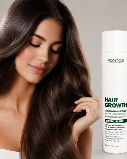 Hair Growth Condicionador 300ml – Condicionador Antiqueda para Fortalecimento Capilar