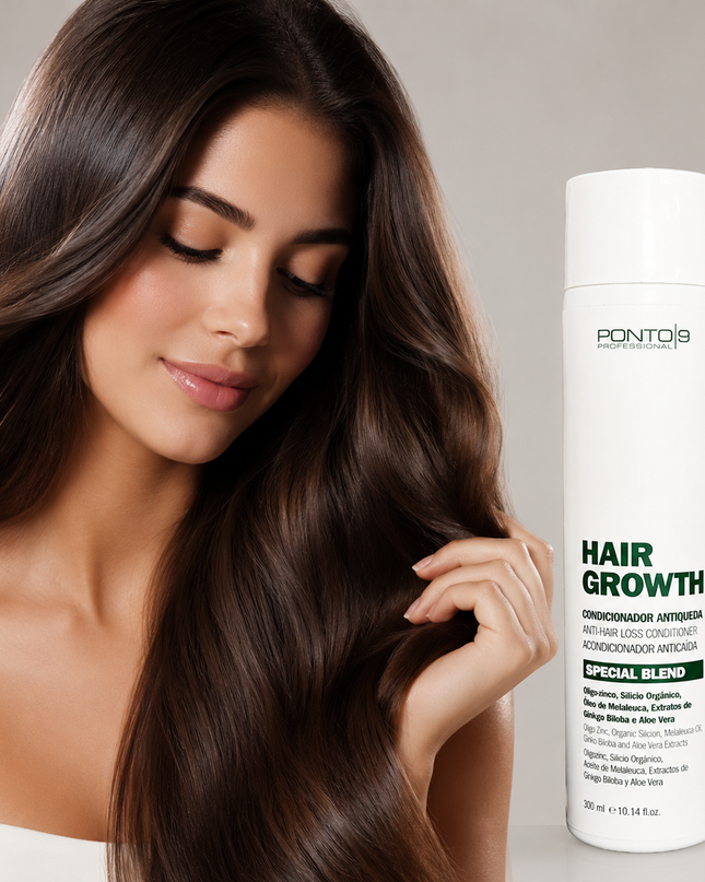Hair Growth Condicionador 300ml – Condicionador Antiqueda para Fortalecimento Capilar