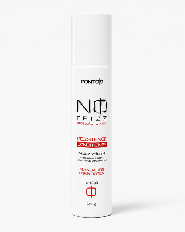 No Frizz Condicionador 250ml – Redução de Volume, Força e Resistência dos Fios