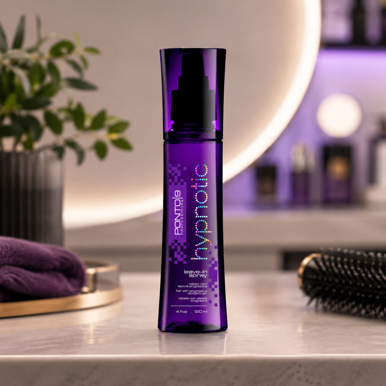 美容液 DEEP LIGHT by CODEFIT Hypnotic Leave-in Spray 120ml | Desembaraço e Proteção Térmica