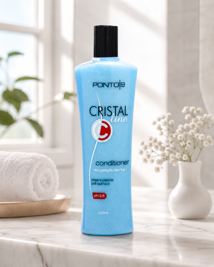 Cristal Condicionador 200ml – Condicionamento para Cabelos Expostos ao Sol, Mar e Piscina
