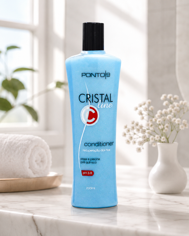 Cristal Condicionador 200ml – Condicionamento para Cabelos Expostos ao Sol, Mar e Piscina