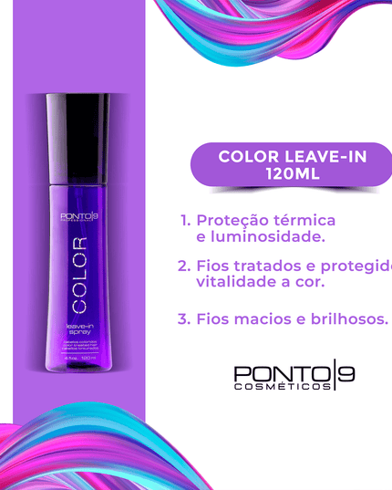Color Kit Mantém a fixação da cor e trata os fios - loja.ponto9.com.br