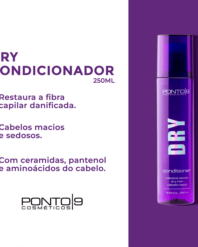 Kit Dry Cabelos Ressecados - loja.ponto9.com.br