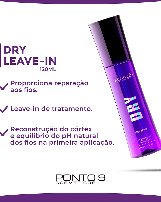 Kit Dry Cabelos Ressecados - loja.ponto9.com.br