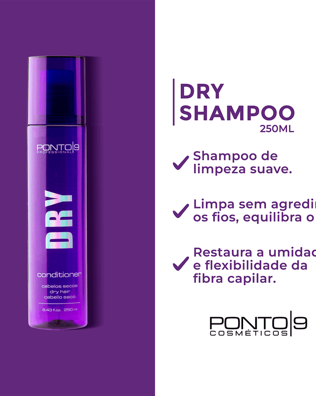 Kit Dry Cabelos Ressecados - loja.ponto9.com.br