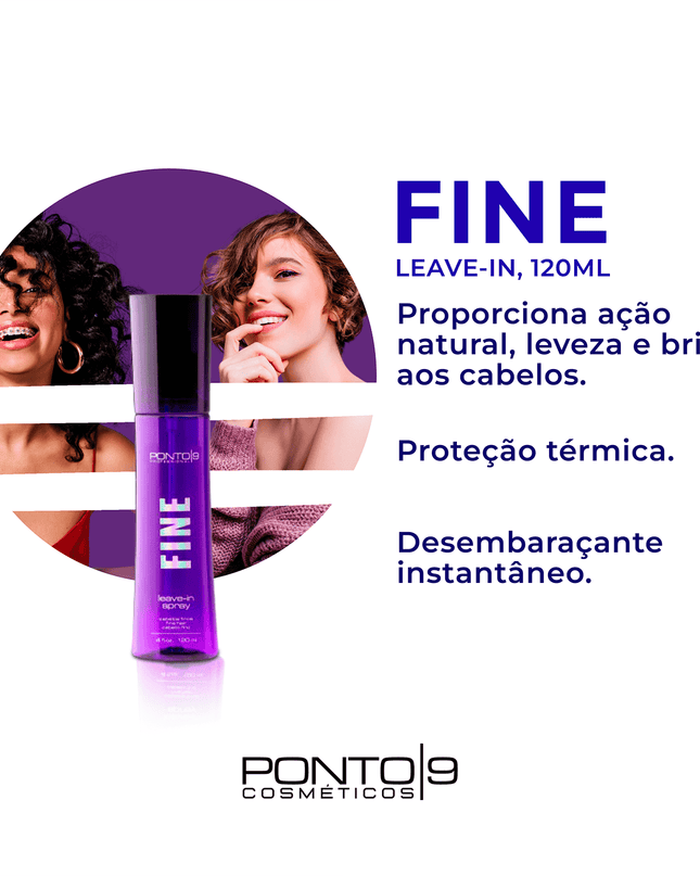 Kit Fine Cabelos Finos - loja.ponto9.com.br