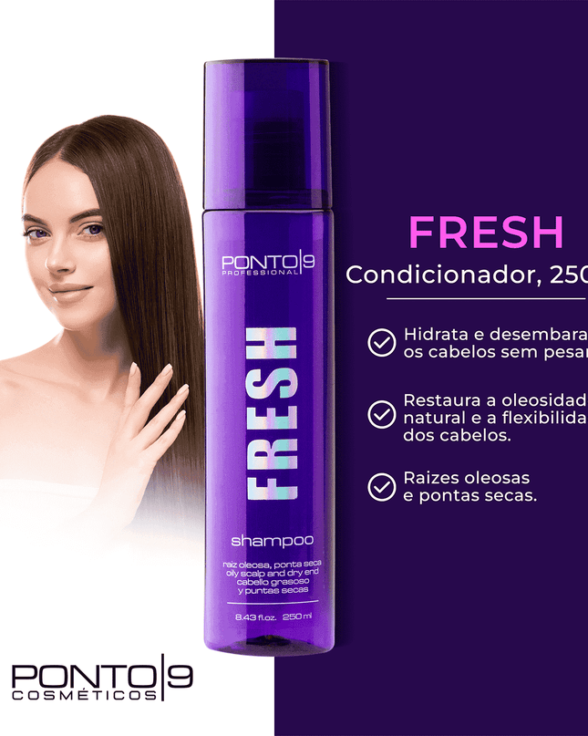 Fresh Kit Tratamento Raíz Oleosa e Pontas Secas