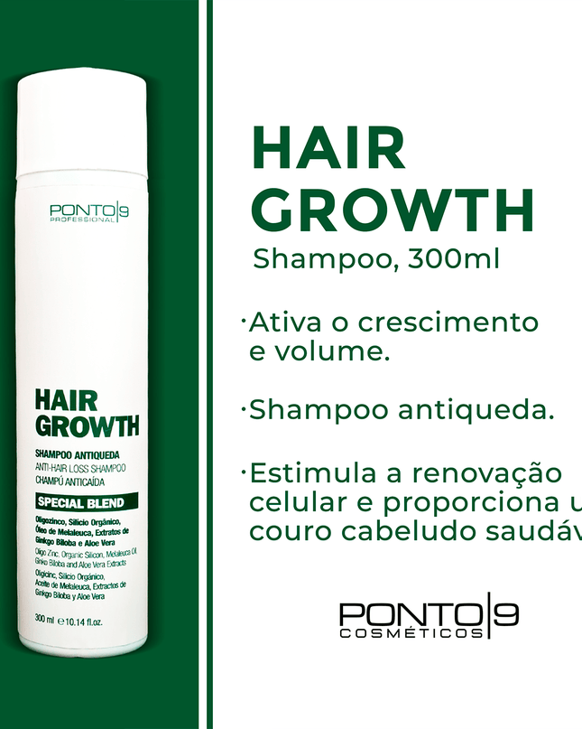 Kit Tratamento Antiqueda Hair Growth