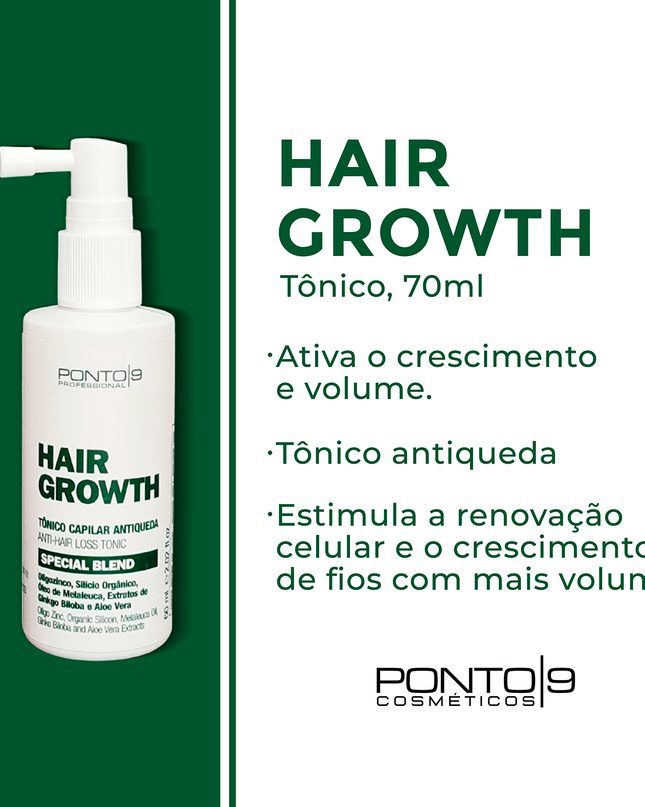 Kit Tratamento Antiqueda Hair Growth