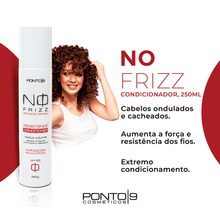 Carregar imagem no visualizador da galeria, No Frizz Condicionador 250ml Spyral Curl, reduz volume, aumenta força e resistência dos fios
