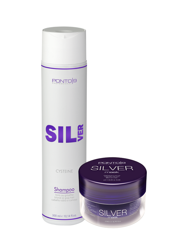Kit Silver Cabelos Loiros, Brancos e Grisalhos - 2 produtos