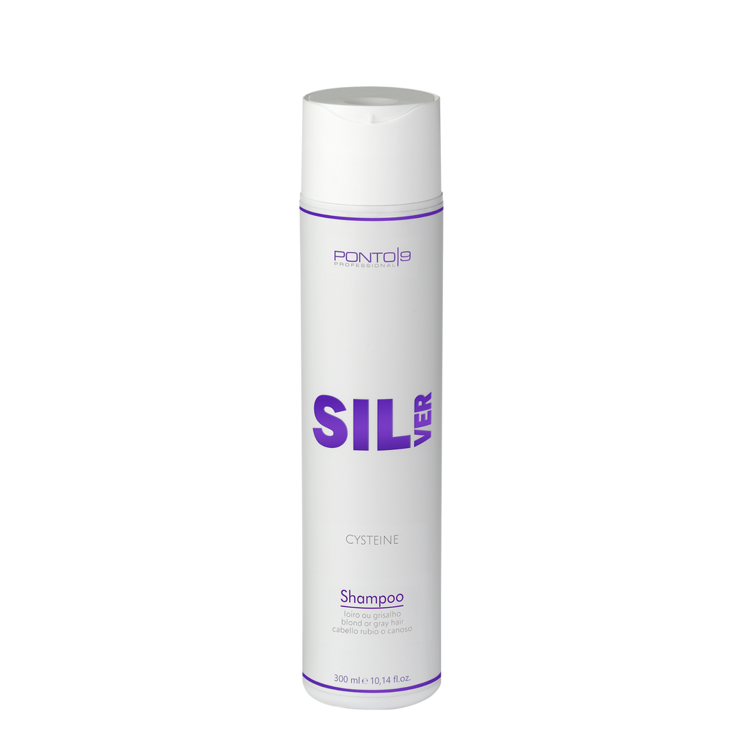 Silver Shampoo  300ml Efeito Platinado com Blend de Tratamento