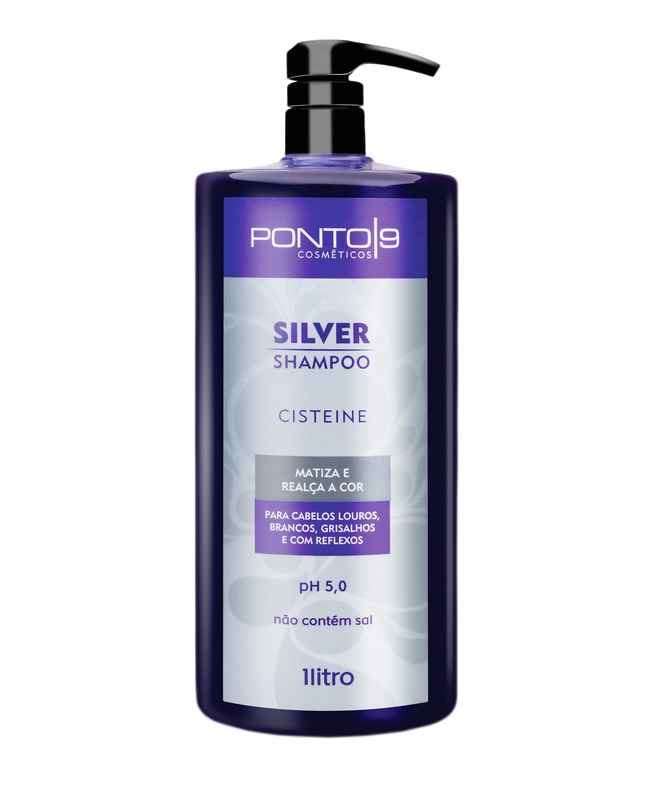 Ponto 9 Silver - Shampoo 1 L