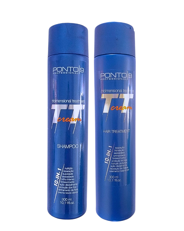 Kit TT Cream Treatment 3D Reestrutura a Fibra Capilar