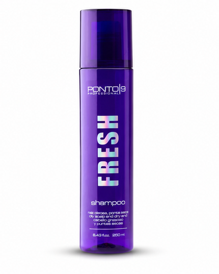 Fresh Shampoo 250ml – Shampoo para Raiz Oleosa e Pontas Secas