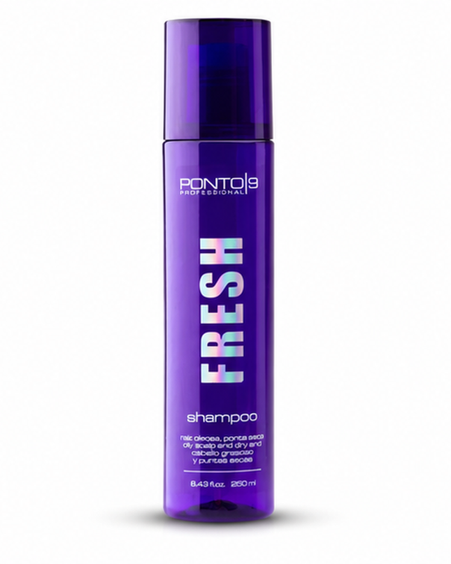 Fresh Shampoo 250ml – Shampoo para Raiz Oleosa e Pontas Secas