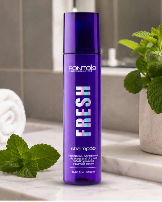Fresh Shampoo 250ml – Shampoo para Raiz Oleosa e Pontas Secas