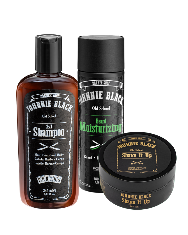 Kit Essenciais Revitalizantes - Para Cabelo, Barba e Corpo
