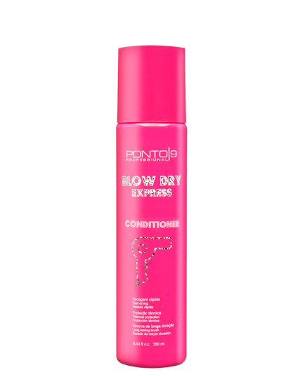 Blow Dry Express Condicionador 250ml Com Blend Nano - Doa brilho e maciez. - loja.ponto9.com.br