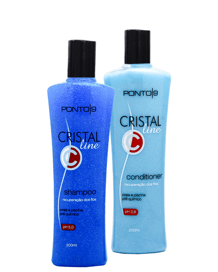 Kit Cristal Cabelos que Enfrentam Mar e Piscina - loja.ponto9.com.br