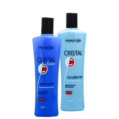 Kit Cristal Cabelos que Enfrentam Mar e Piscina