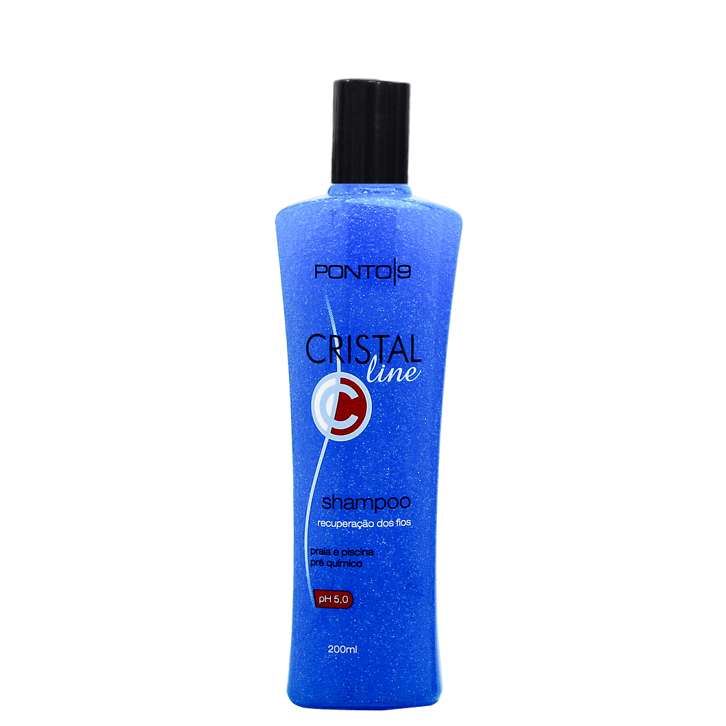 Cristal Shampoo 200ml Elimina Resíduos de Iodo e Cloro - loja.ponto9.com.br