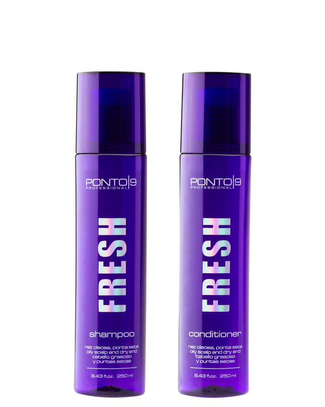 Fresh Kit Tratamento Raíz Oleosa e Pontas Secas