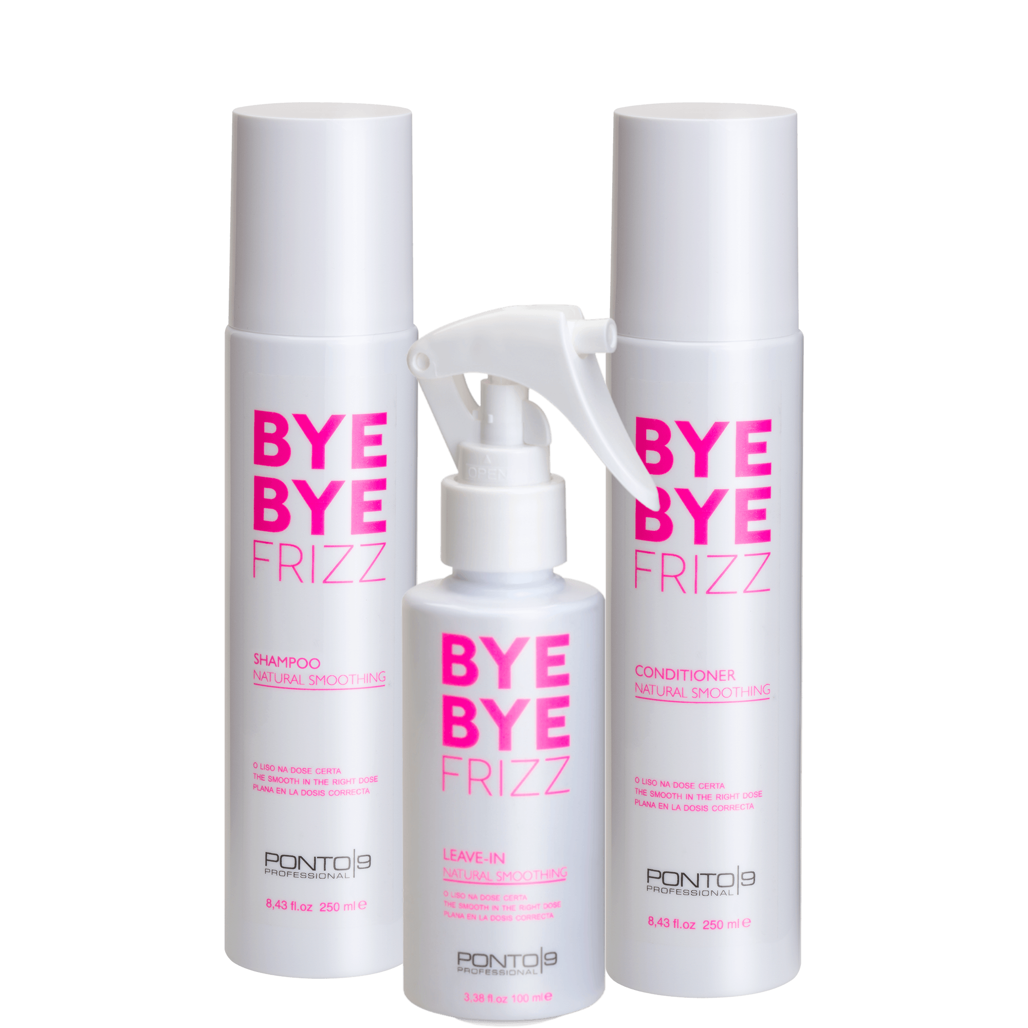 Kit Bye Bye Frizz  Selamento da Cuticula e Proteção Térmica