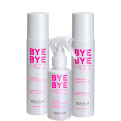 Kit Bye Bye Frizz  Selamento da Cuticula e Proteção Térmica