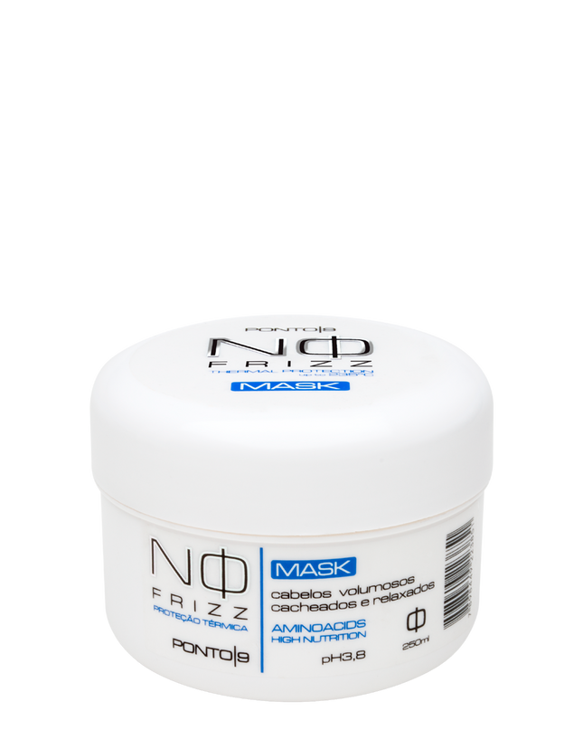 No Frizz Máscara 250ml  Nutrição, definição de Cachos e Control do Volume